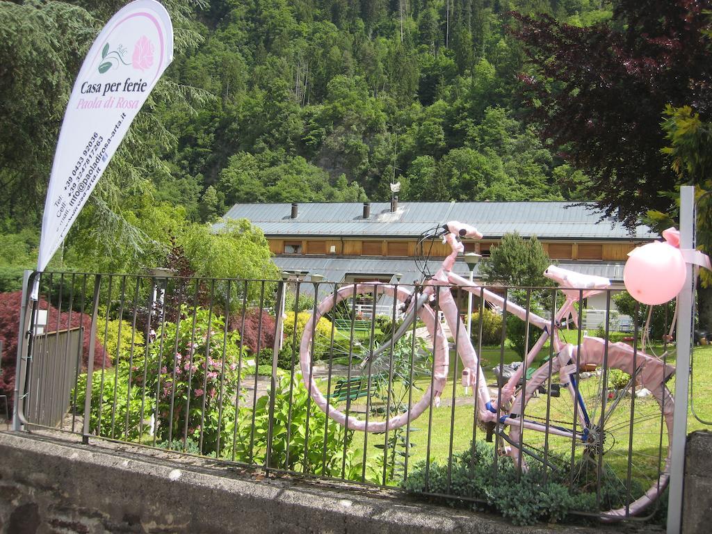 Отель Casa Per Ferie Paola Di Rosa Арта-Терме Экстерьер фото